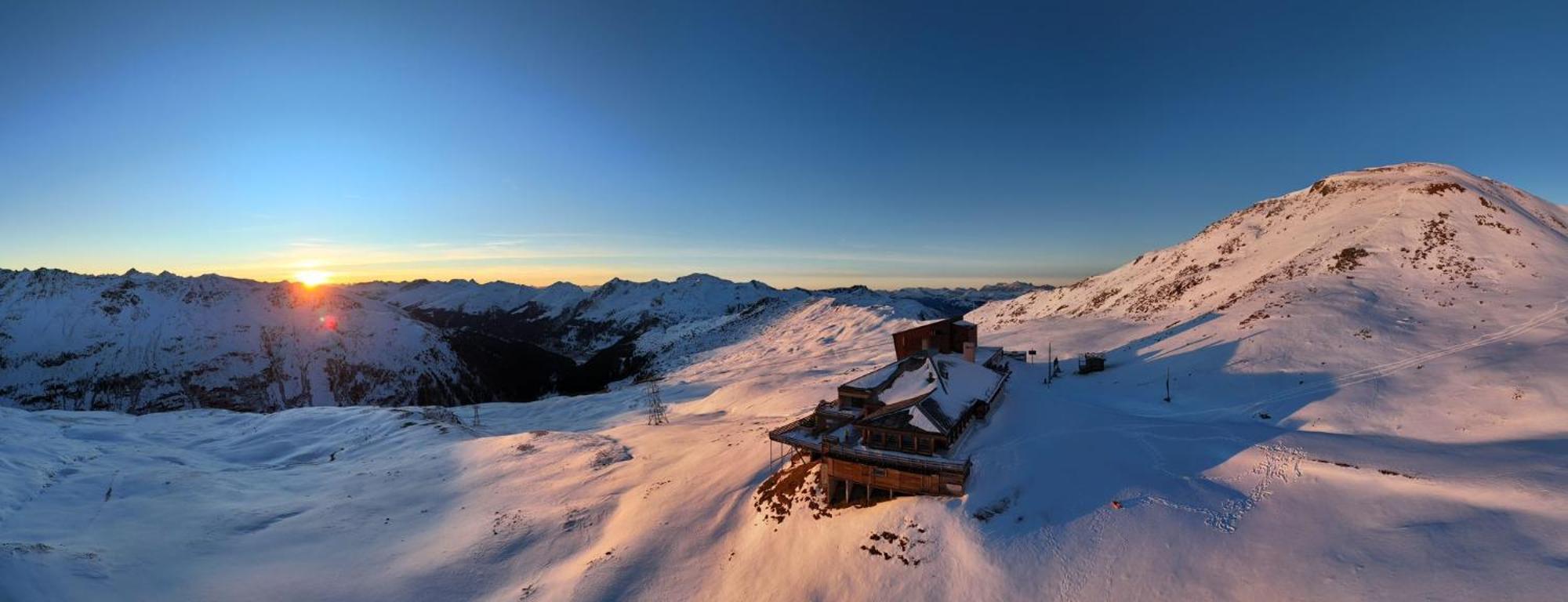 Berghotel Pischa Mountain Lodge Davos Exteriör bild