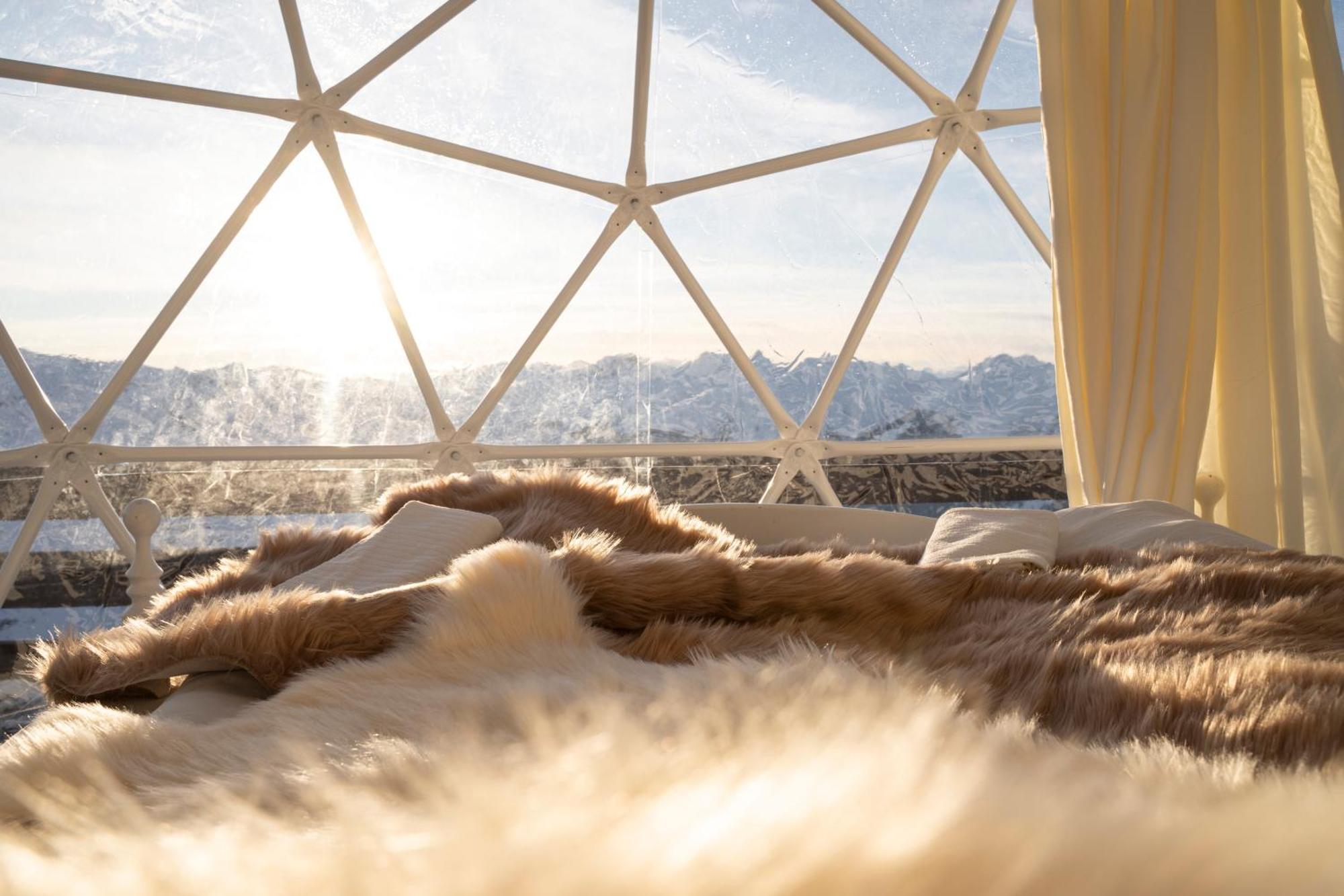 Berghotel Pischa Mountain Lodge Davos Exteriör bild